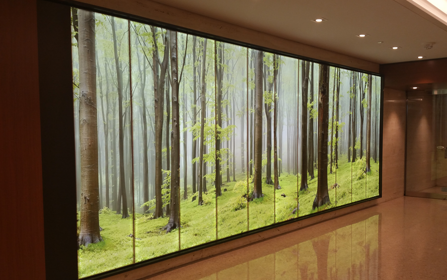 LED Light Boxes The Art of Illusion Creative custom light boxes