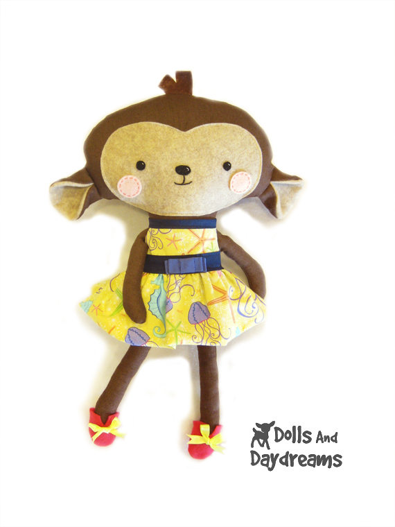 * Dolls And Daydreams Doll And Softie PDF Sewing Patterns Party