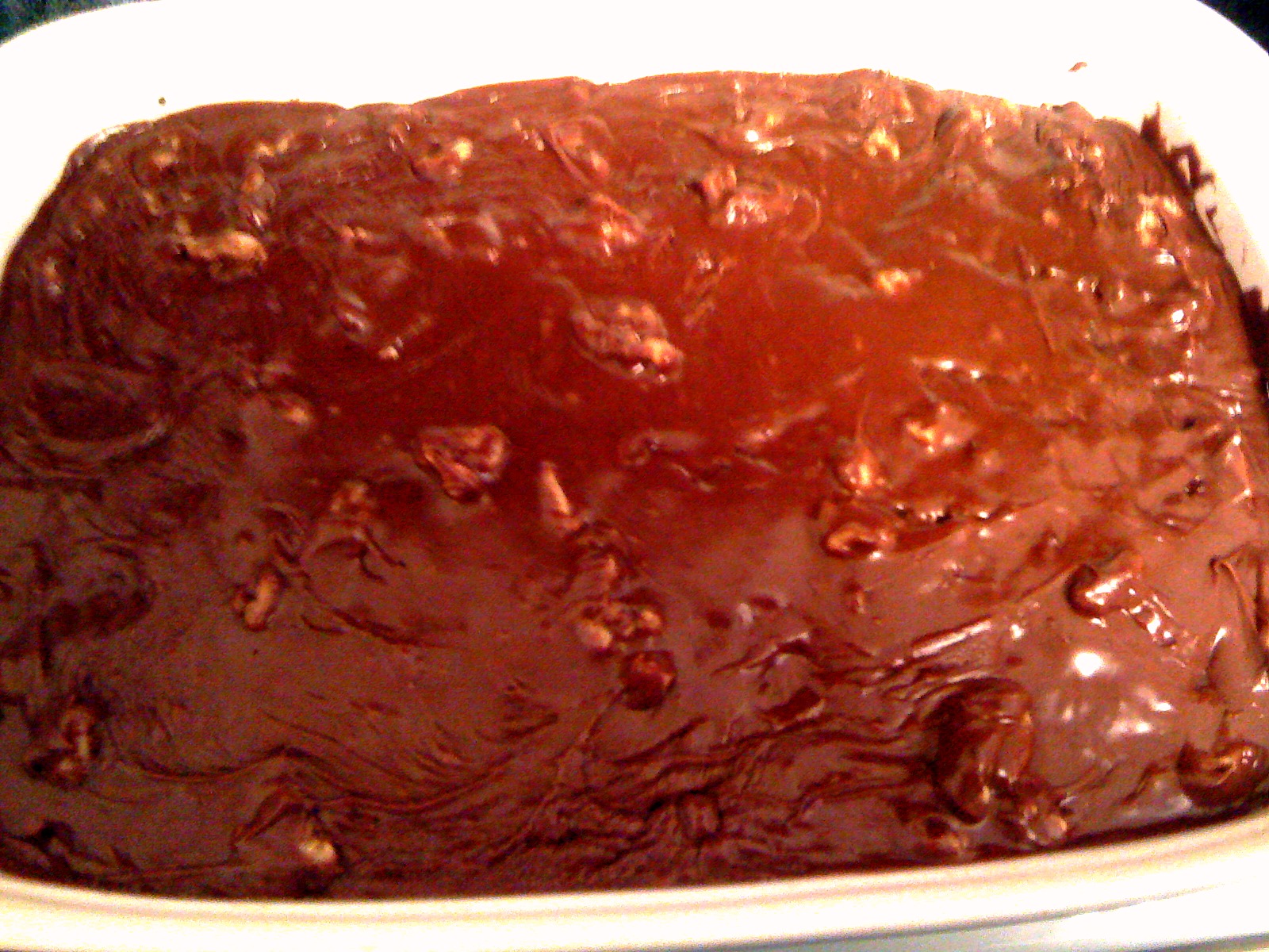 Sweet Tea and Cornbread Coca Cola Cake...It's a Southern Thang!