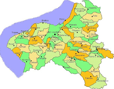Mappa di Fabrizia Località immagini