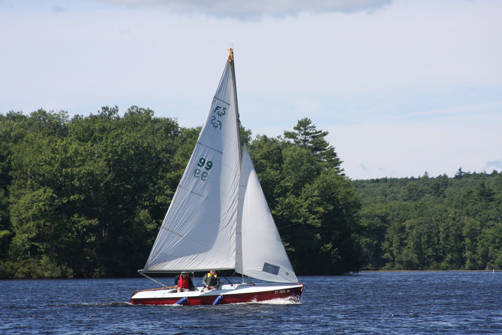 Flying Scot 99 Pictures Sailing in Maine