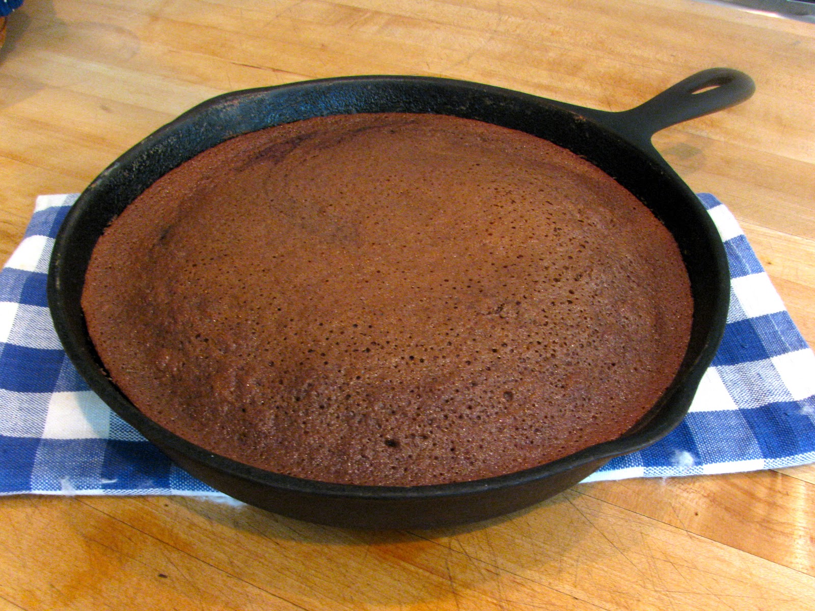Rita's Recipes Chocolate Skillet Cake