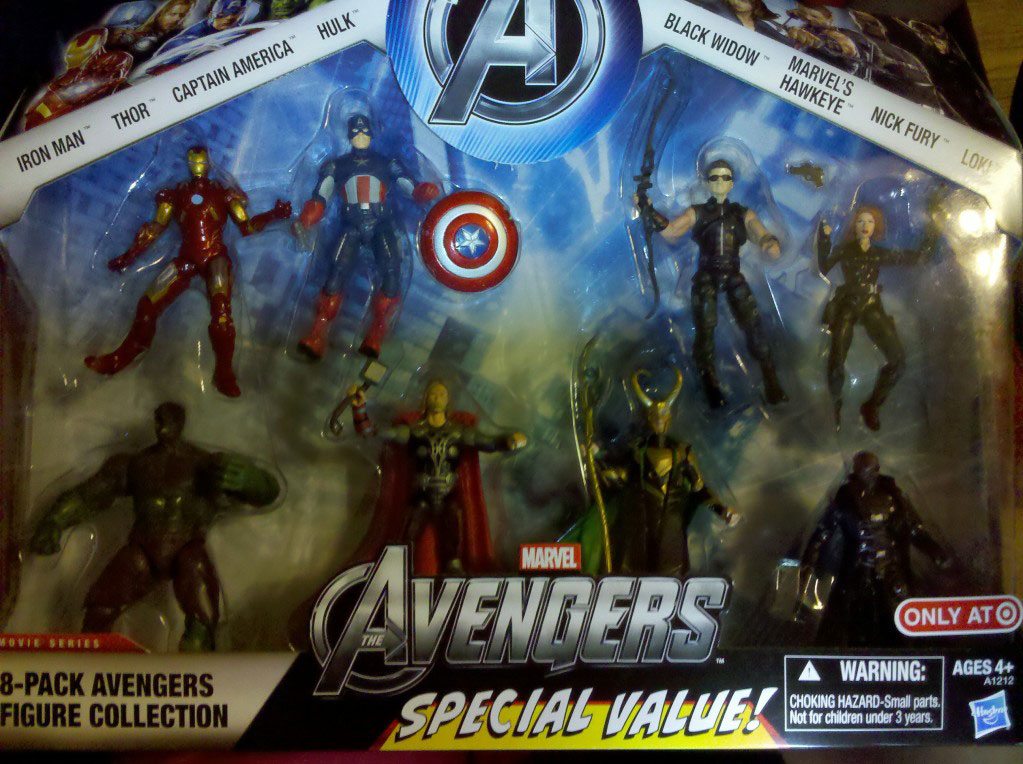 Cronicas Los 4 Juguetes del Apocalipsis Avengers el TEAM PACK