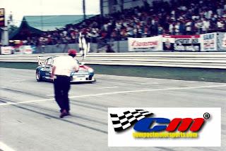 Andre Couto wins in Kremer Porsche at Batu Tiga Shah Alam Circuit, Malaysia in 1996