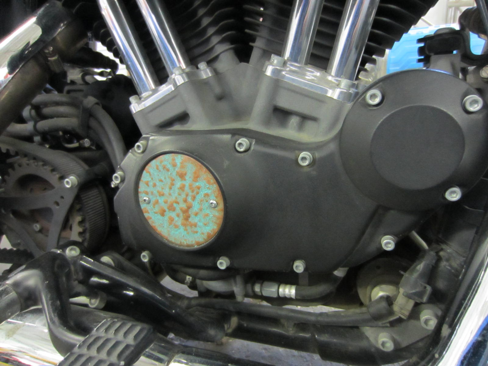 sportster points cover