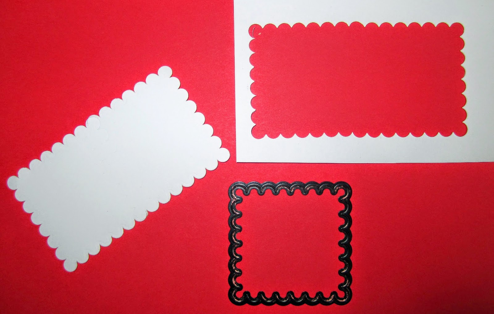 Paper Trek CUT A RECTANGLE WITH A SQUARE DIE