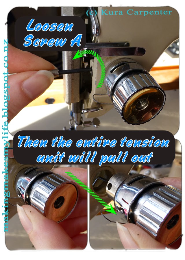 Making Makes My Life Tutorial How to Take apart an Empisal Sewing