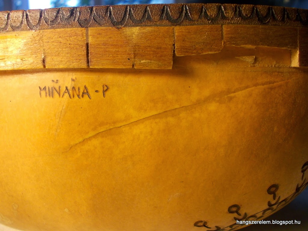 kalimba hangszerjavítás repedés