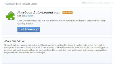 Log Out Otomatis di Facebook dengan Facebook Auto-Logout 