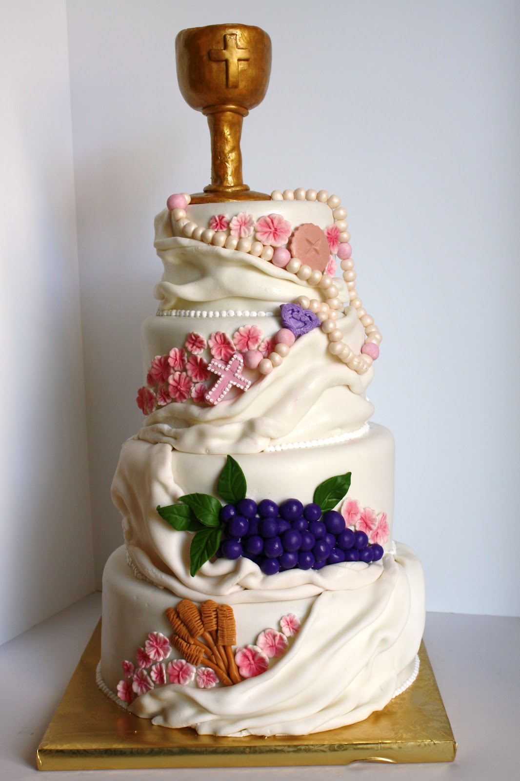 SAB Cakes! First Communion Cake