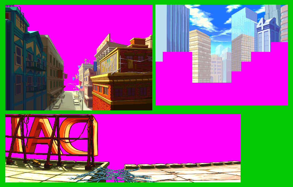 sprite fx sprite background city city in the background