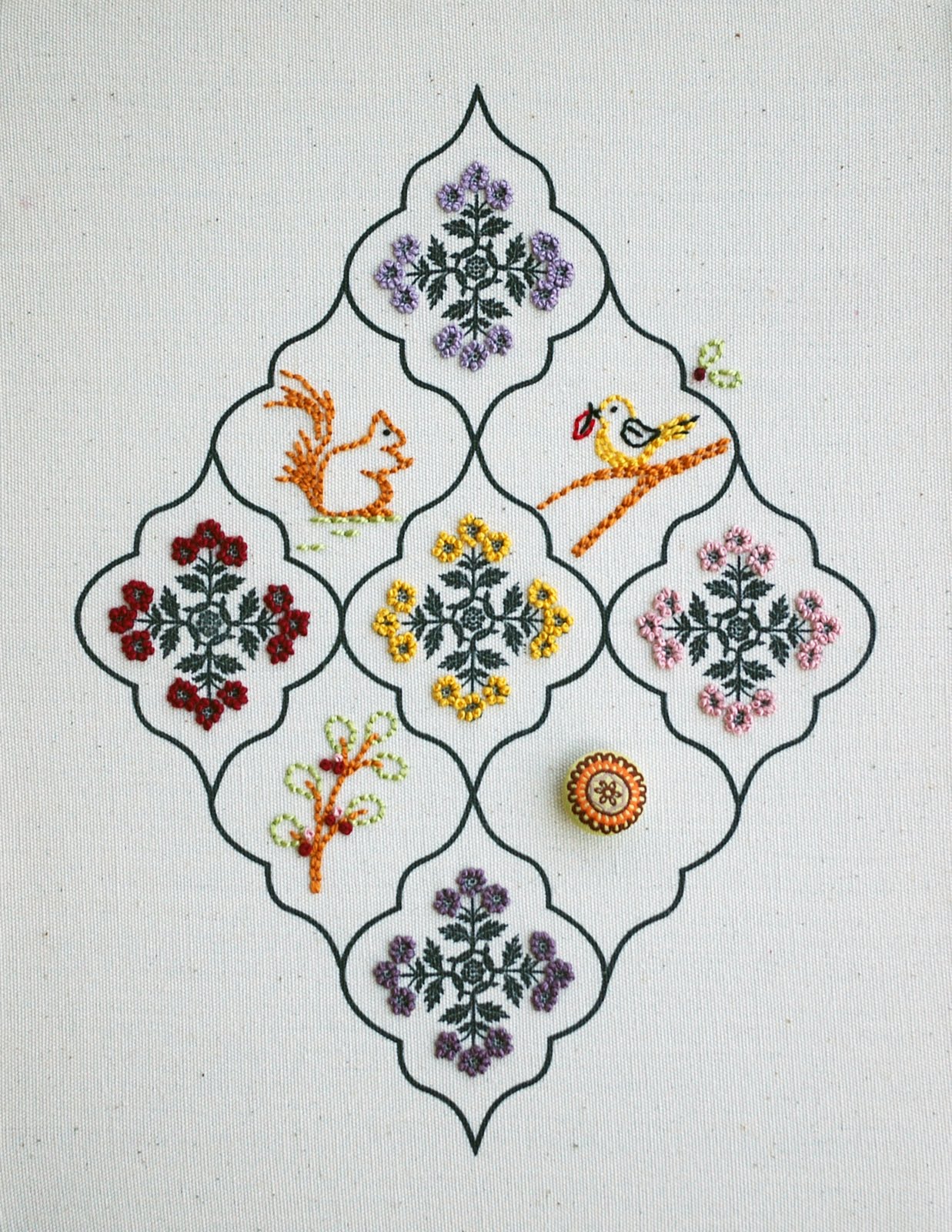 Basic Grey Saffron Canvas During Quiet Time