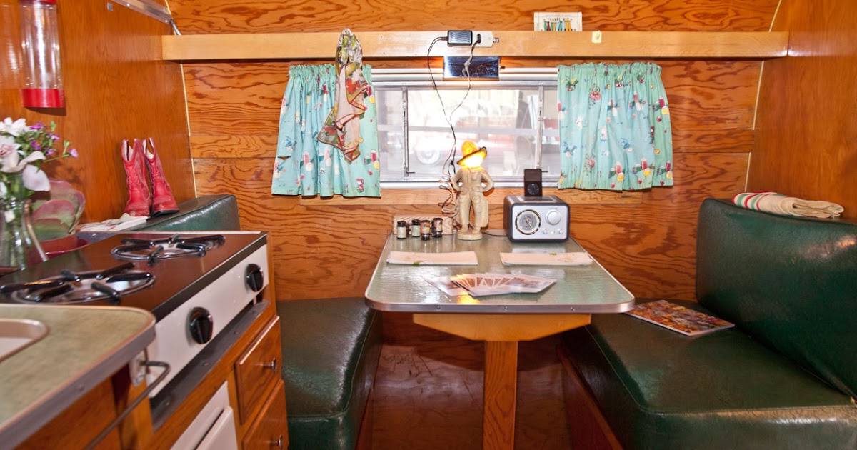 Palm Springs Daily Photo The Inside of a Trailer at the Palm Springs