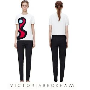 Princess Victoria Style - VICTORIA BECKHAM Top and Trousers
