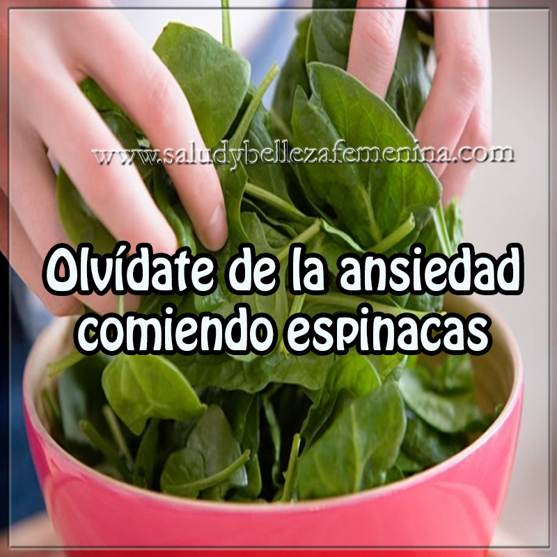 Olvídate de la ansiedad comiendo espinacas Remedios caseros para adelgazar , adelgazar con espinacas , consejos para adelgazar, olvidate de la ansiedad comiendo espinacas