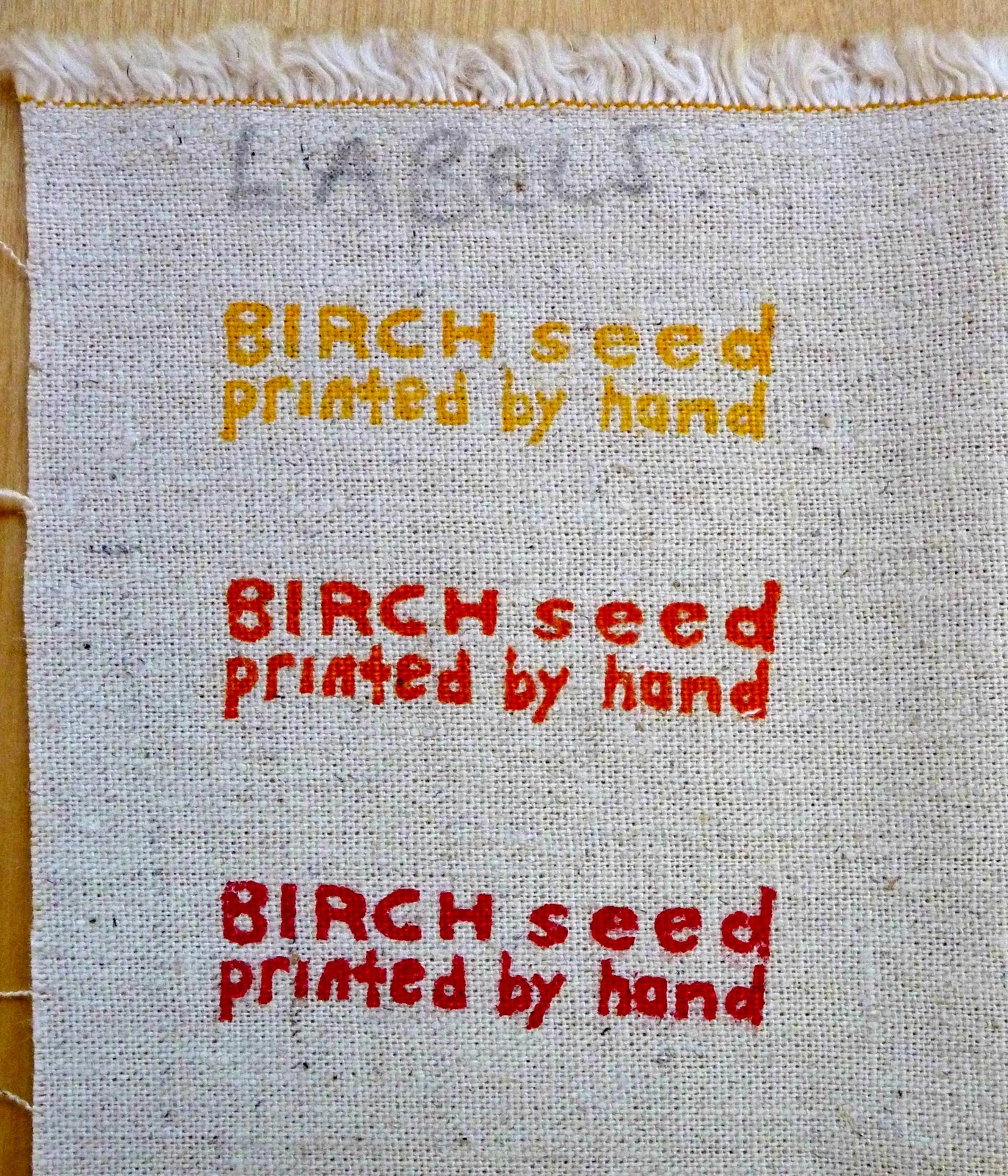 B I R C H s e e d printed by hand tutorial how to make home made