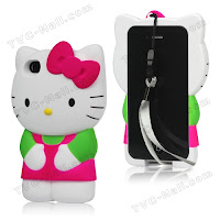 3d Hello Kitty Iphone 4 Case