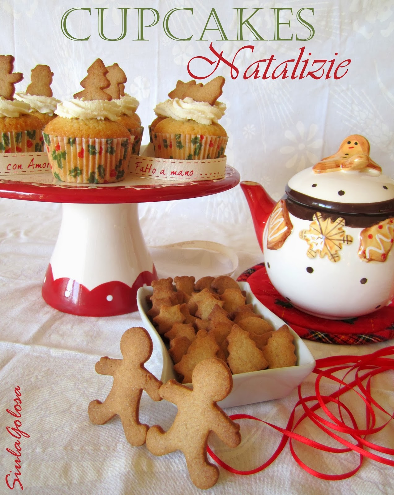 Biscotti Di Natale E Cupcakes Natalizi.Siula Golosa Cupcakes Natalizie