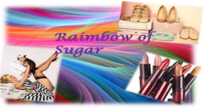 Rainbown of sugar