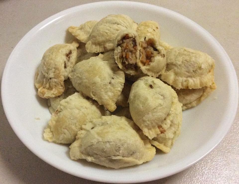 Cach+Lam+Banh+Quai+VAT Món Chay Thanh Tịnh: Bánh quai vạt nhân mặn chay