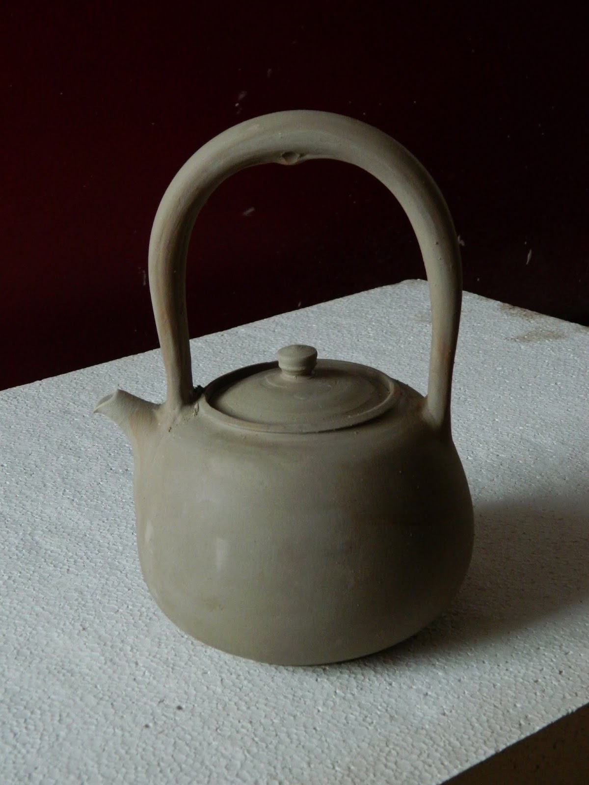 Pots and Tea Ceramic Tea Kettles in process