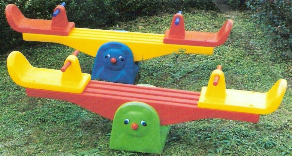 Panda On Seesaw