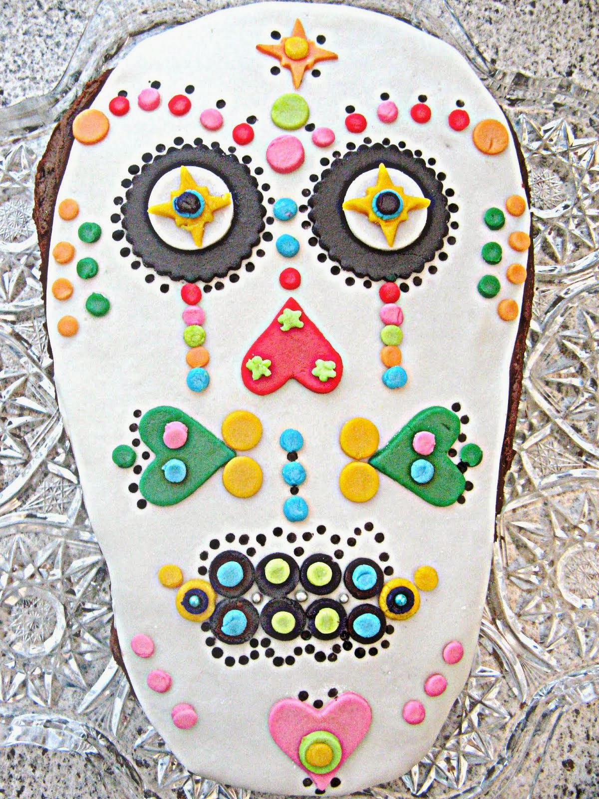 Sugar Skull Cake