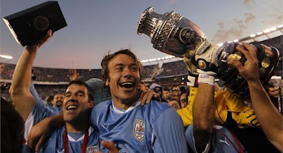 uruguay festejo copa america