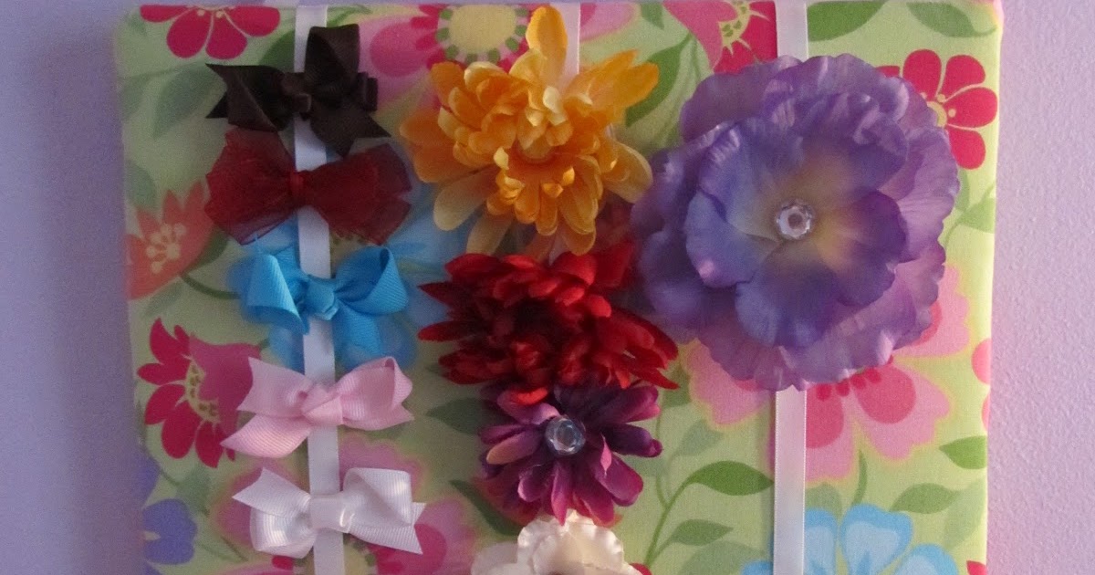 Saving With A Smile RePurpose Project Hair Clip Display Board