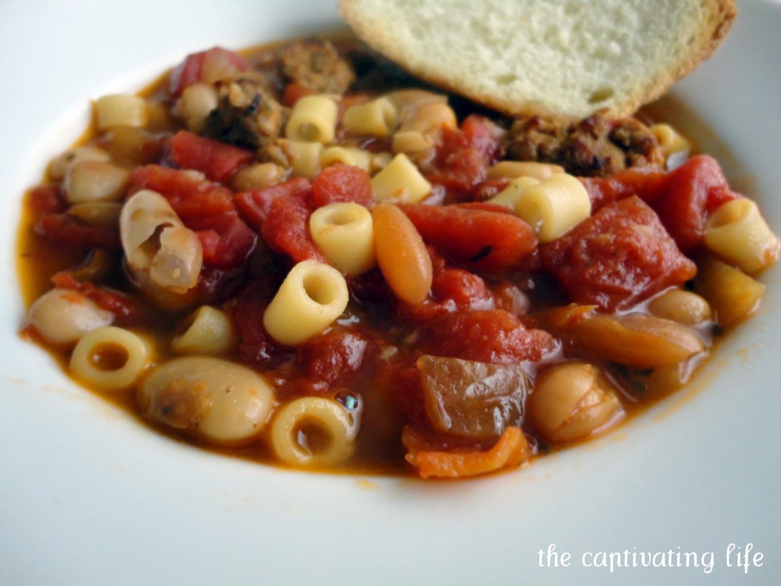 The Captivating Life Pasta e Fagioli