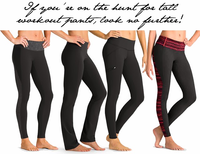 Where to find workout clothes in tall sizes? - Emily Jane Johnston