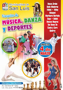 MÚSICA, DANZA Y DEPORTES