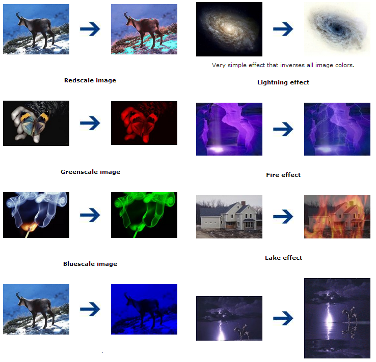 Free online image editor corp resize filp rotate lake effect flag