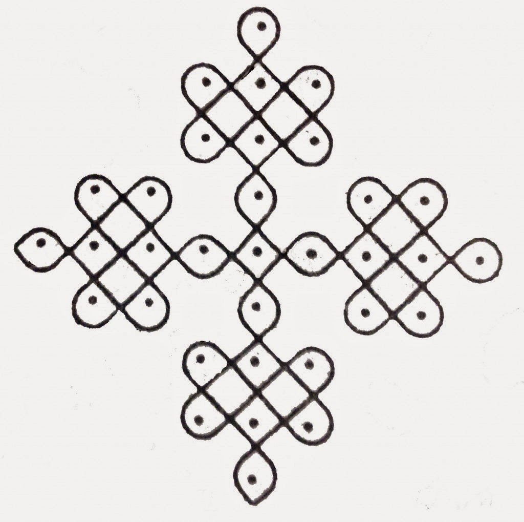 chukkala muggulu Sankranti Muggulu Sankranti Rangoli Designs 10