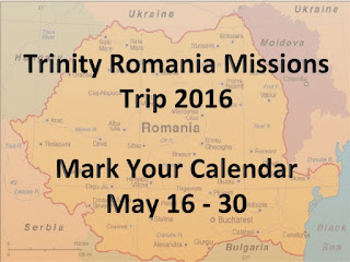 Trinity Romanian Missions Trip 2016