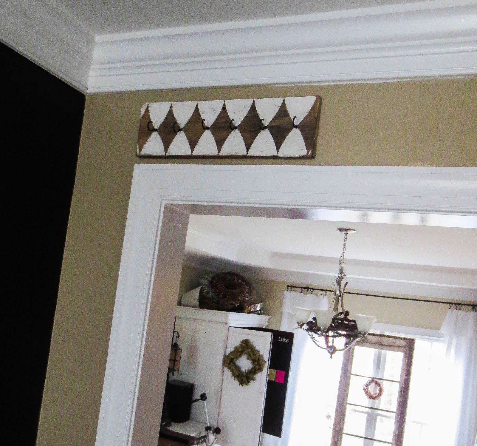 Down to Earth Style Make a Curtain Hook Board