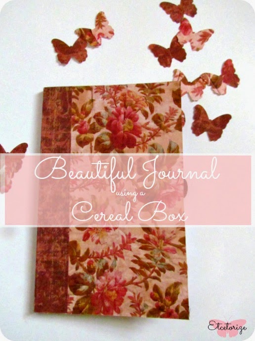 Etcetorize Cereal Box Journal