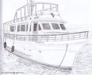 How to draw a boat!! A Step by step Drawing Lesson | Drawing Lessons
