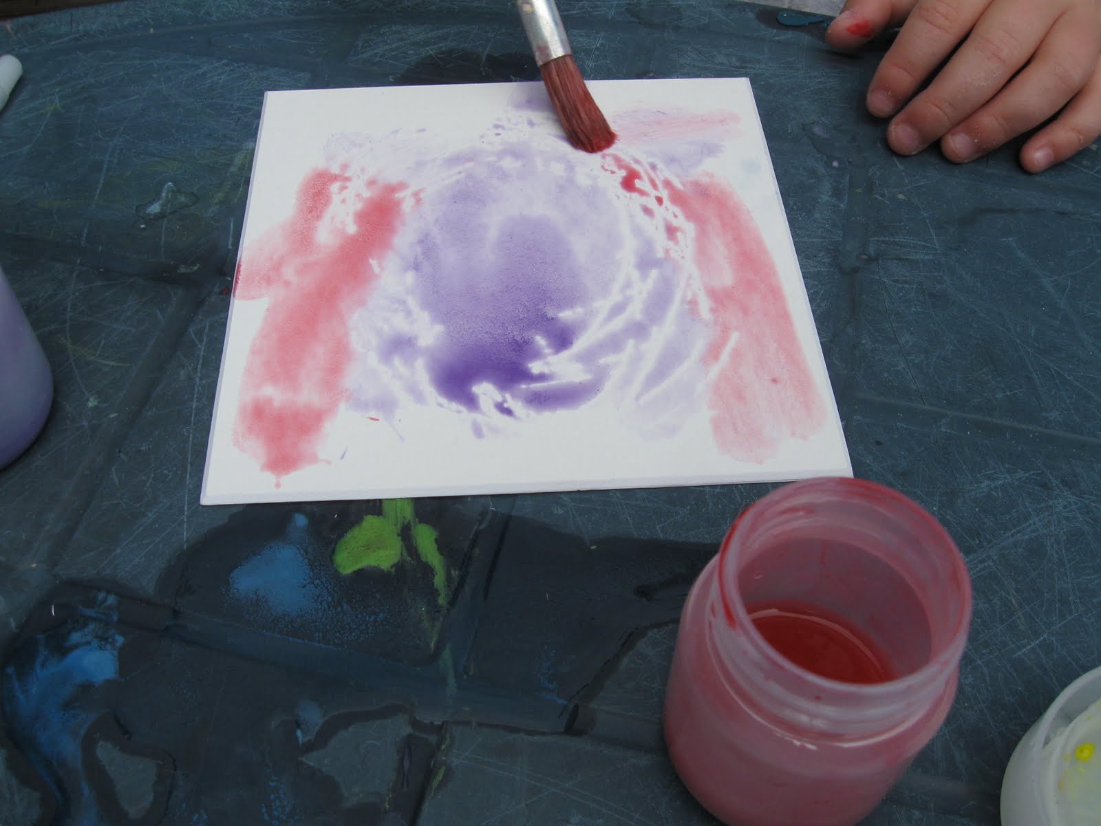 Preschool Play Magic Painting