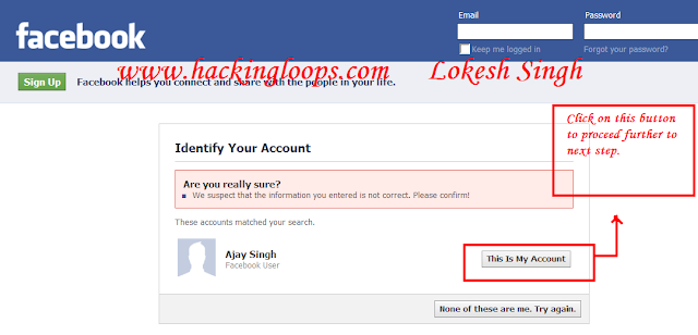 Hacking Facebook account password 2