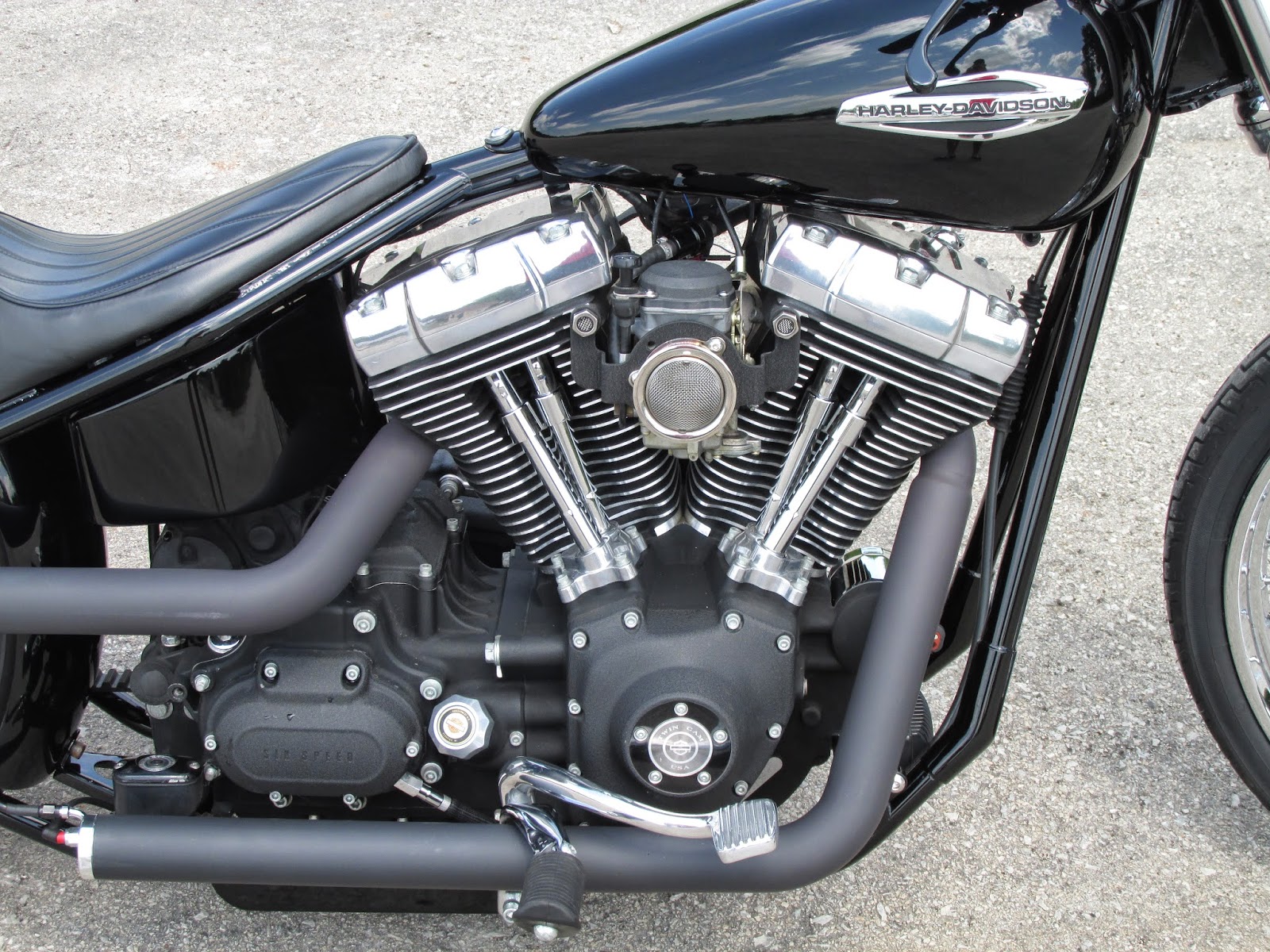 Luke Bruheim Twin Cam Rigid Dyna Chopper