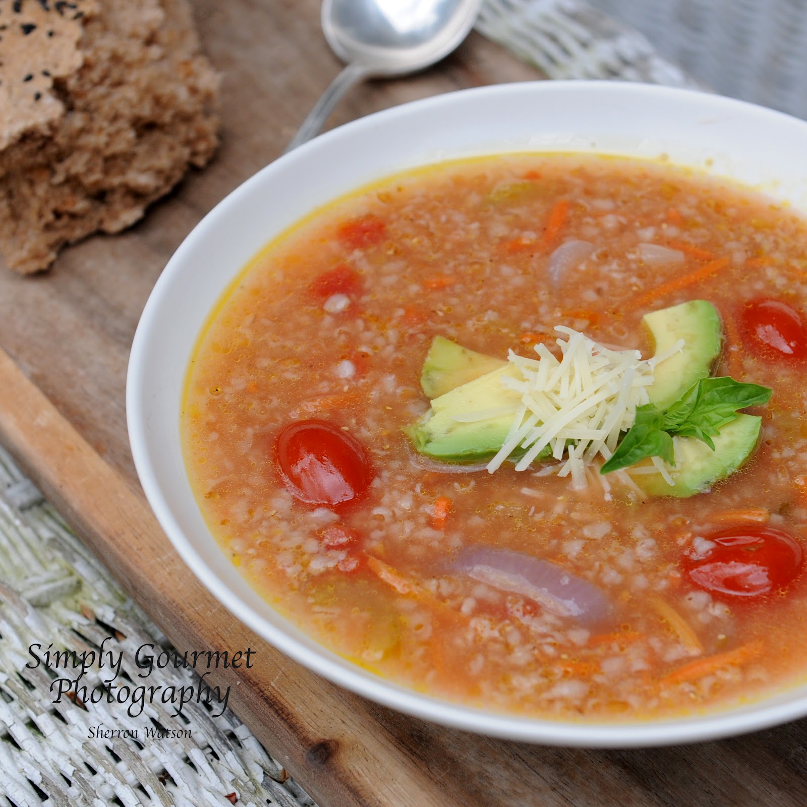 Simply Gourmet 130. Vegetable Soup with Bulgur