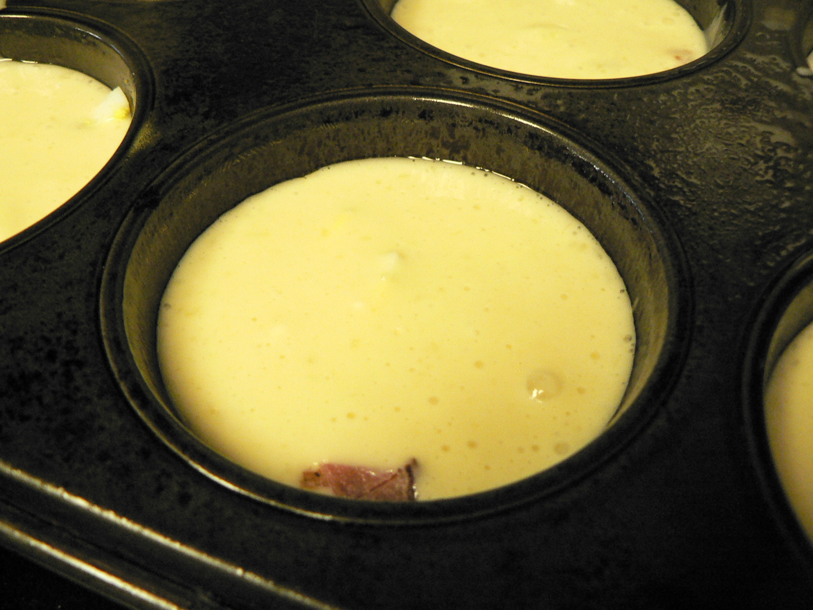 WonderWilson Bacon and Egg Stuffed Pancake Muffins