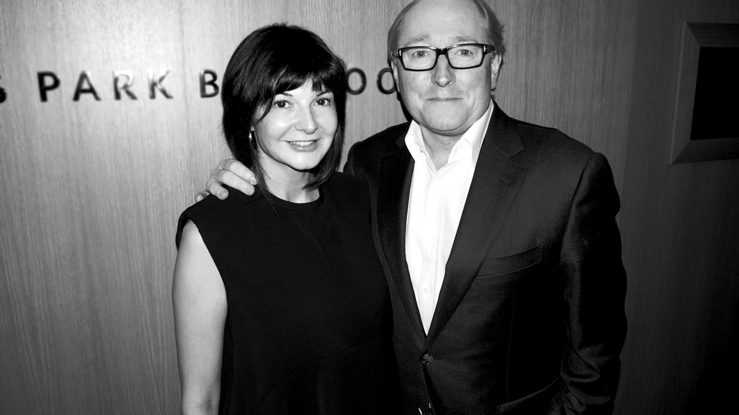 Editor-in-Chief of FASHION Bernadette Morra and Chestnut Parks' Jimmy Molloy Editor-in-Chief of FASHION Bernadette Morra and Chestnut Parks' Jimmy Molloy