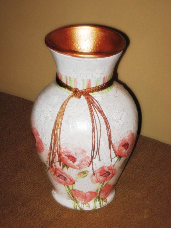decorar jarrones con decoupage recetas plantas y reflexiones jarron de cristal con decorar jarrones con decoupage recetas plantas y reflexiones jarron de cristal con