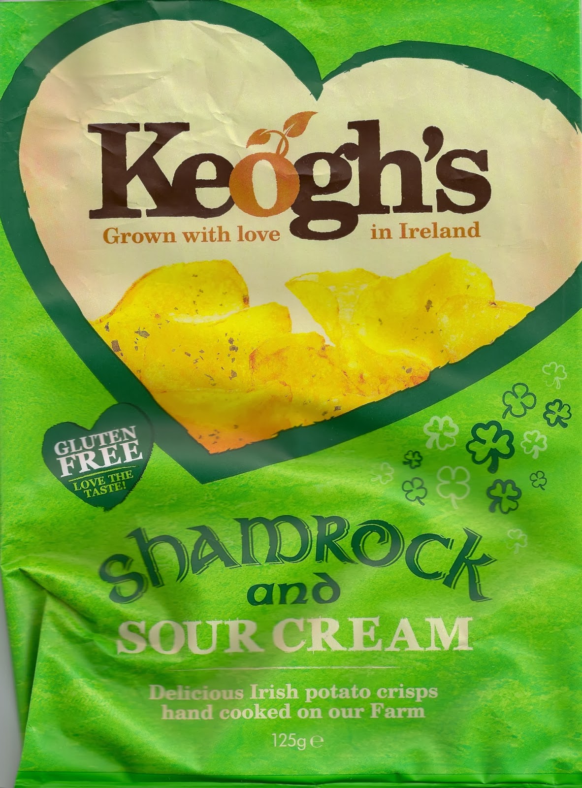 Cheeseburger Crisps & Other Stories Keogh's Shamrock & Sour Cream