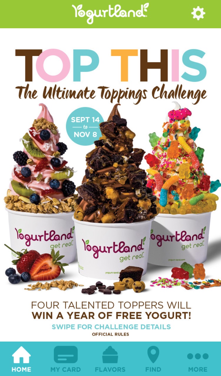 FroYo Girl Speaks Yogurtland Top This The Ultimate Toppings Challenge