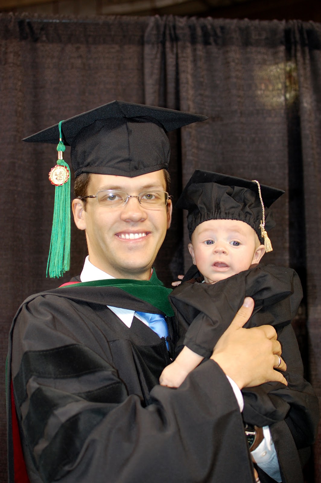 Family Ever After....: baby graduation cap and gown directions