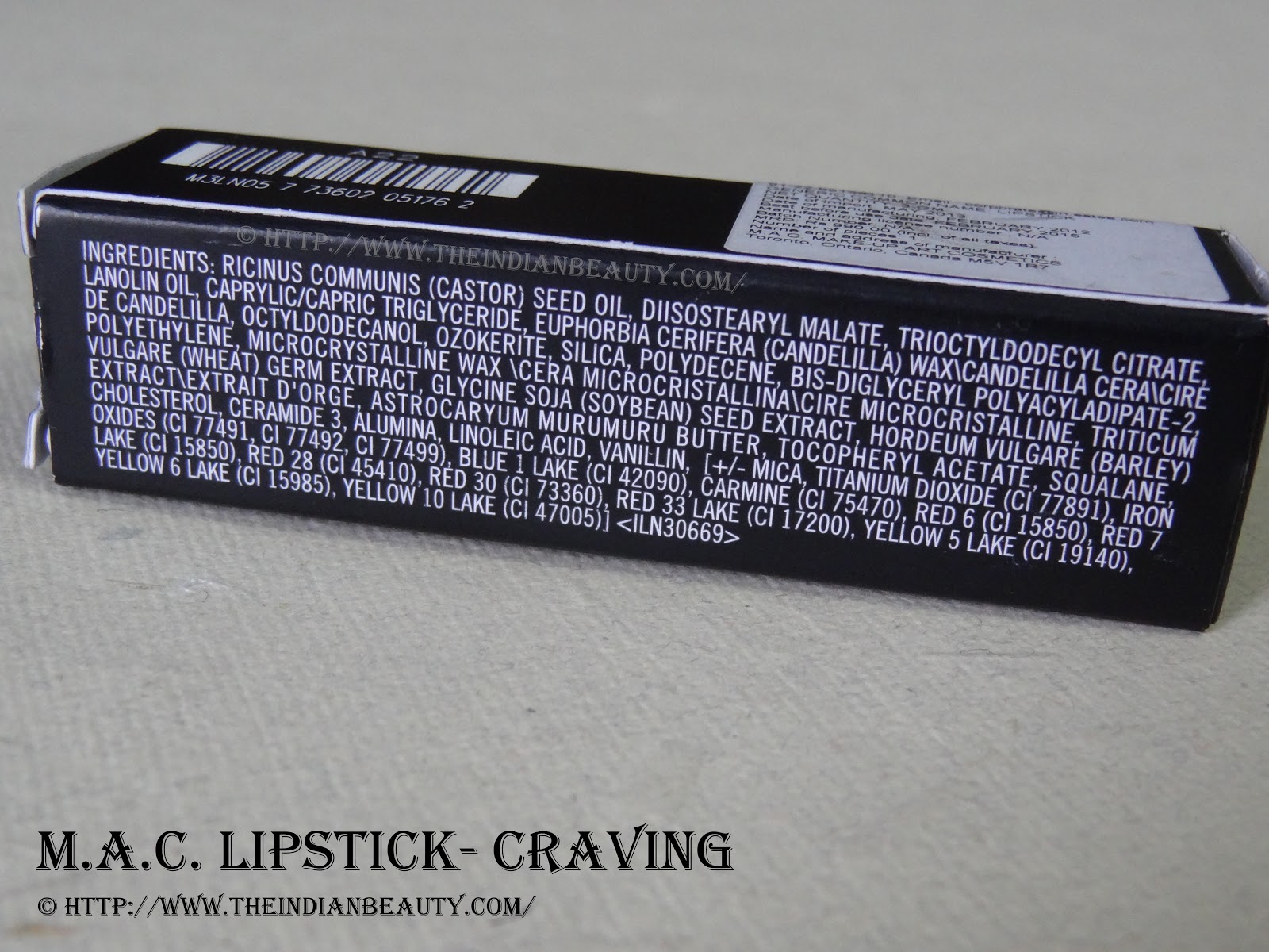 MAC lipstick Craving