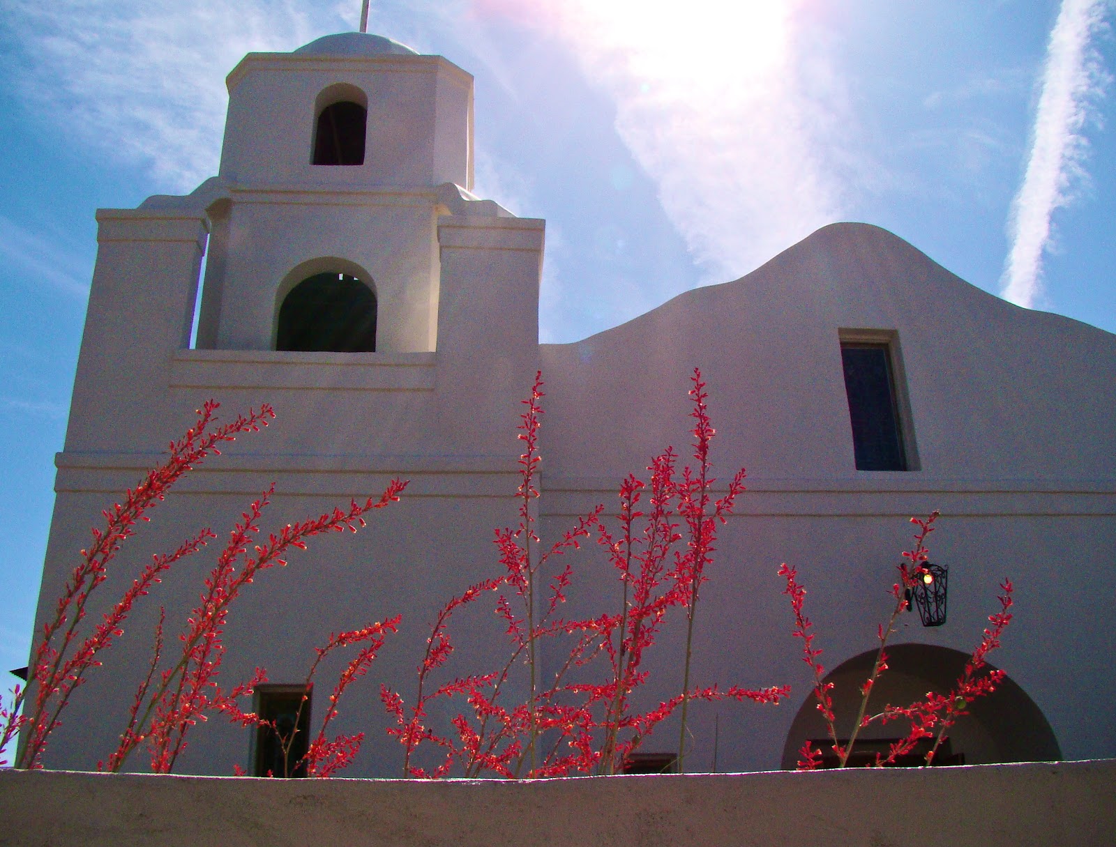 Scottsdale Daily Photo Photo Scottsdale Old Adobe Mission Facad